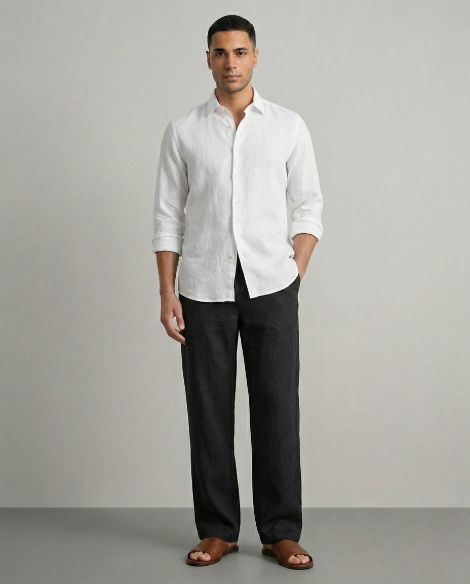 XR-01 - linen pant xr s26-04