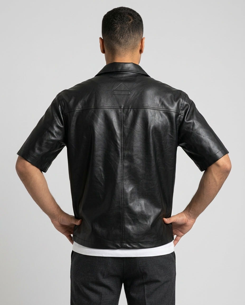MD-01 - leather shirt md s26-05