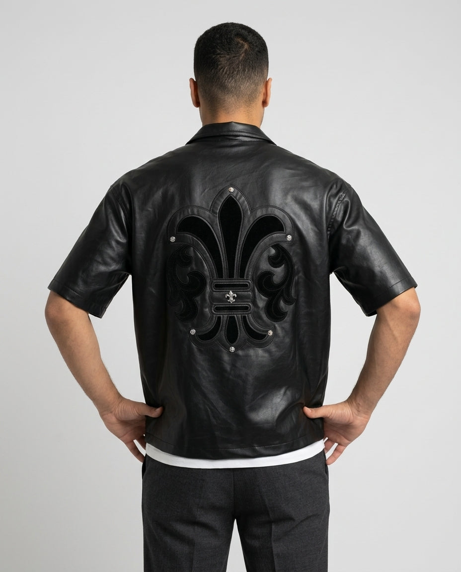 MD-01 - leather shirt md s26-05