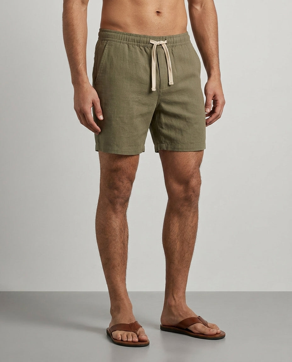 MR-01 - linen short mr-c s26-05