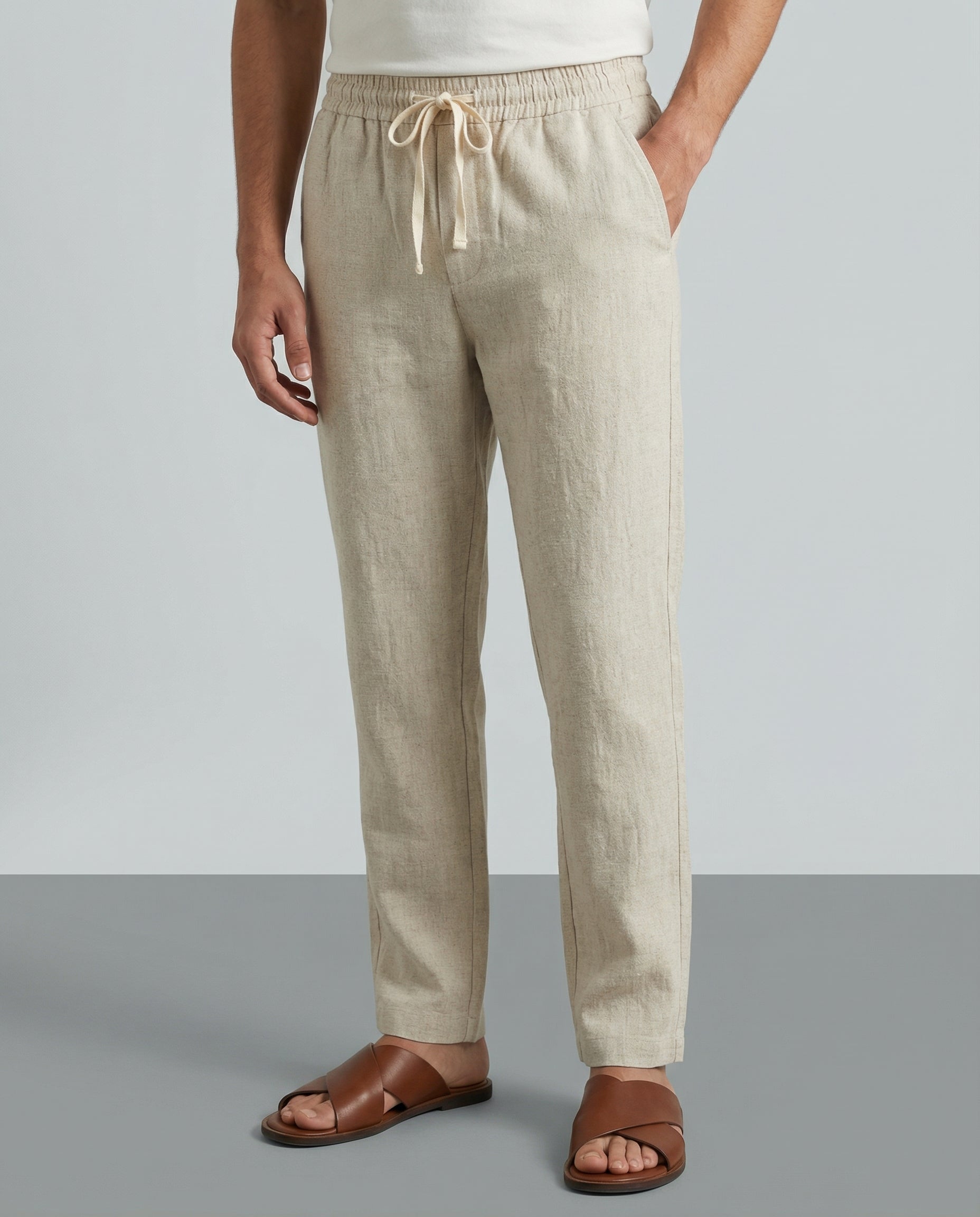 GIV-01 - linen pant rz s26-04 - Image 1