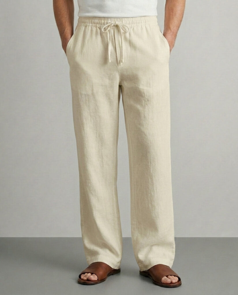 XR-01 - linen pant xr s26-04